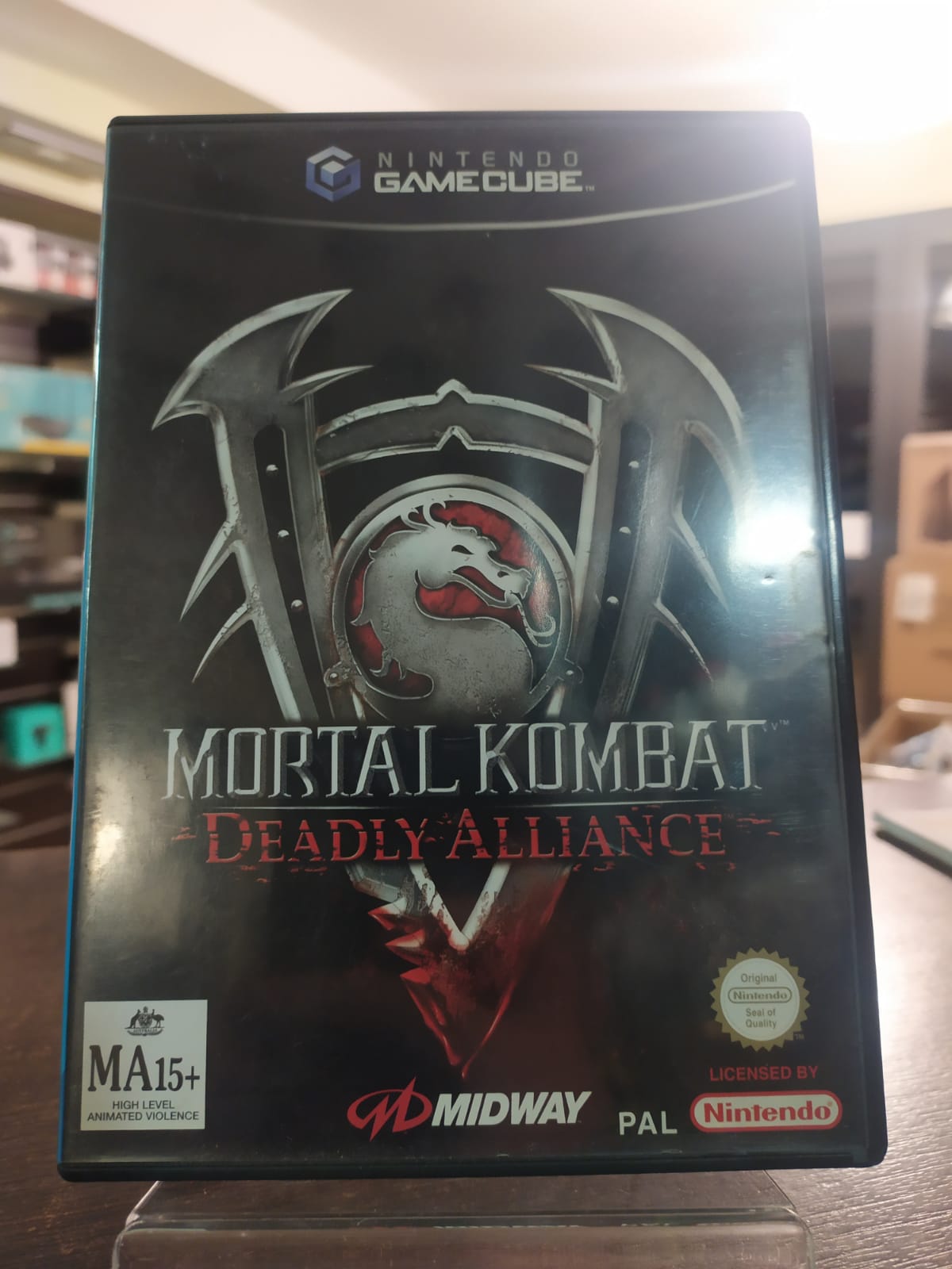 VIDEOGAME-USATO-MORTAL-KOMBAT-DEADLY-ALLIANCE-NINTENDO-GAMECUBE-PAL-ITA